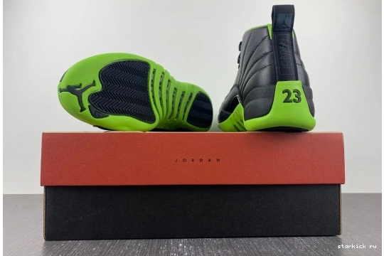 BLACK GREEN 12 AJ12 DOF Jordan FLIGHT 1013